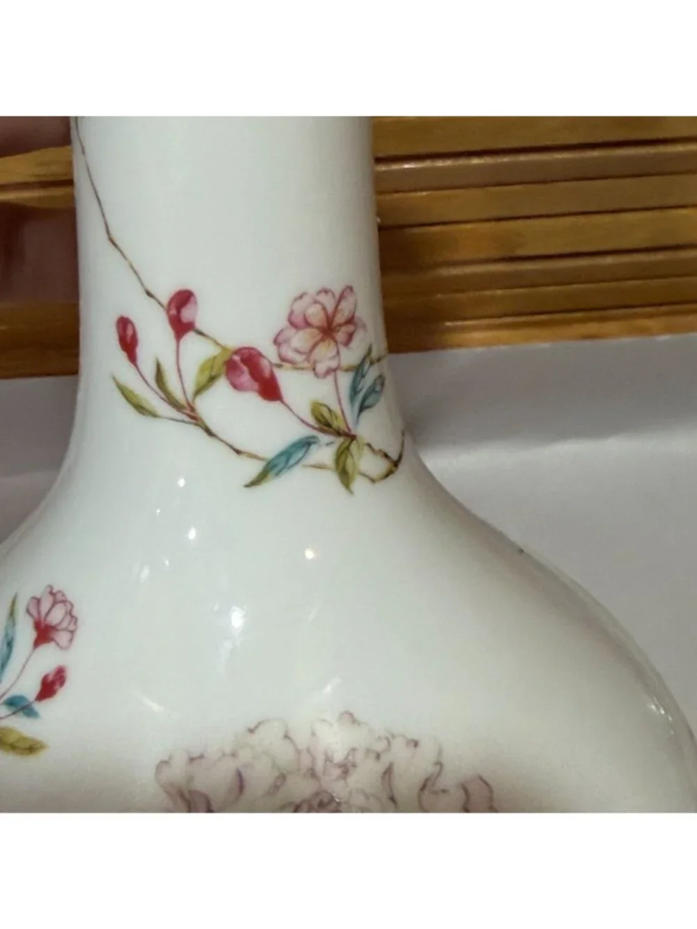 Vintage 80s Lenox Polychrome Peony Ch'ing Smithsonian Reproduction 11